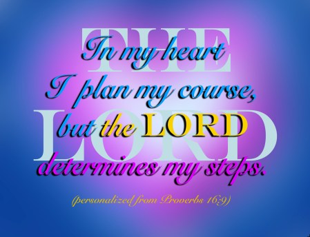 Proverbs 16-9 typeset