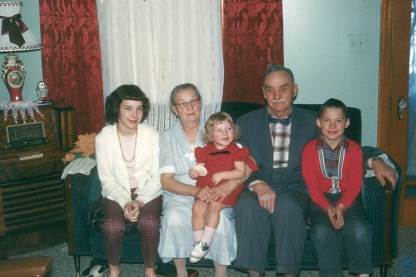 A sad farewell to Gramma and Grampa Quiring