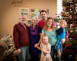 Living in Joel and Amy's walk-out basement for 8 months