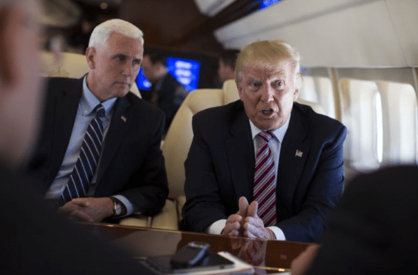 trump-pence-plane